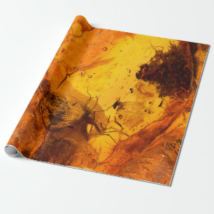 Papel De Presente Fundo de pedra ambarino da textura