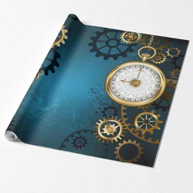 Papel De Presente Fundo de taruga com guelras (Desenrolado)