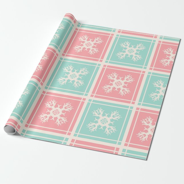 Papel De Presente Fundo decorativo com elementsabstra sem descontinu (Desenrolado)
