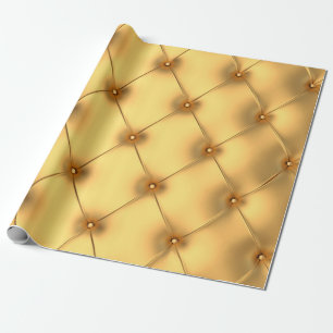 Papel De Presente Fundo decorativo do ouro de brilho