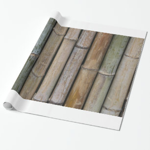 Papel De Presente Fundo do Bamboo