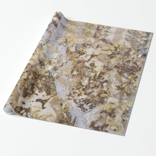 Papel De Presente Fundo do padrão Marble (Desenrolado)