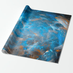 Papel De Presente Fundo espacial futurístico,abstrato,lig