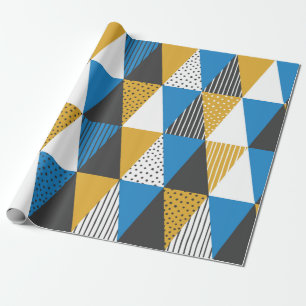 Papel De Presente Fundo geométrico. Ilustração Vintage. 