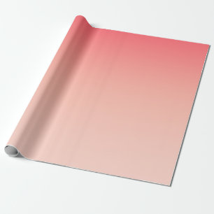 Papel De Presente Fundo gradiente rosa e pêssego