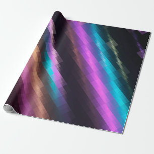 Papel De Presente Fundo multicolorido abstrato brilhante com