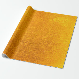 Papel De Presente fundo ou textura de escovas de metal Dourado