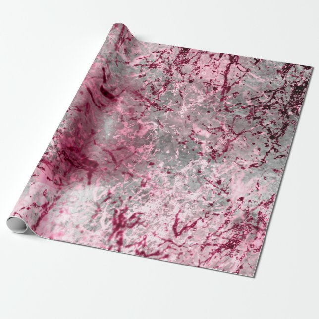 Papel De Presente fundo rosa, deco, padrão, abstrato, envelhecido, (Desenrolado)