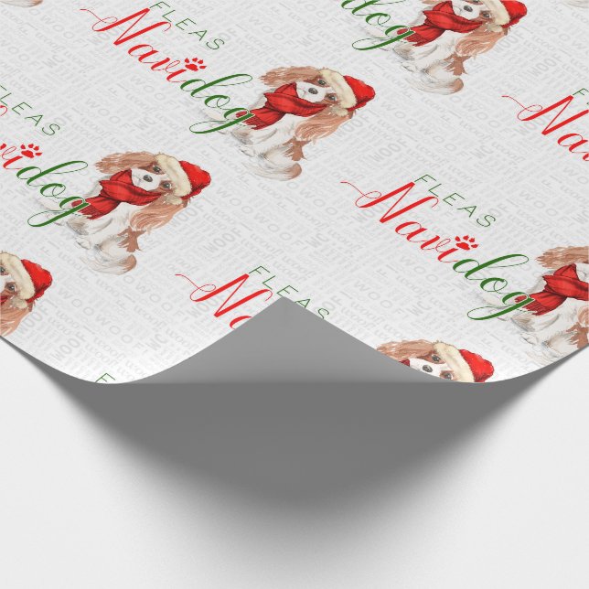 Papel De Presente Funny Dog Lover Cavalier King Charles Spaniel (Ponta)