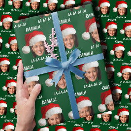 Papel De Presente Funny Kamala Harris Natal