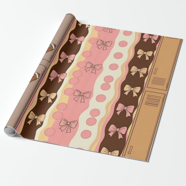 Papel De Presente Fútbol Coquette Arco Leopard (8) (Desenrolado)