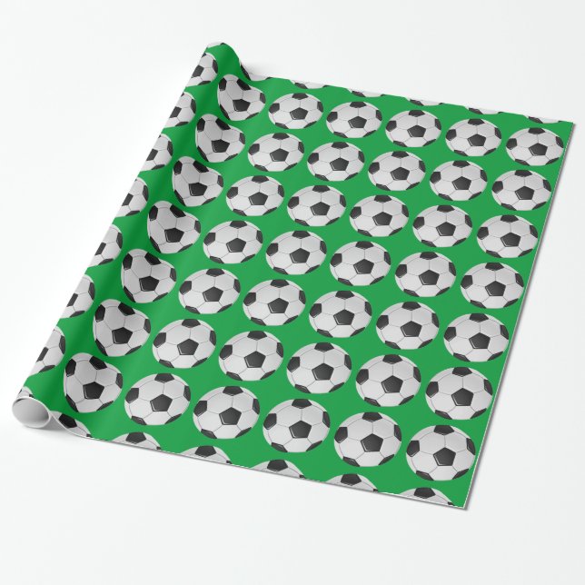 Papel De Presente Futebol americano ou de associação (Desenrolado)