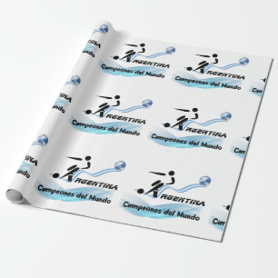 Papel De Presente Futebol da Argentina