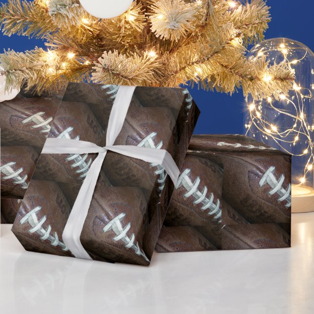 Papel De Presente Futebol Futebol desportivo (Feriados)