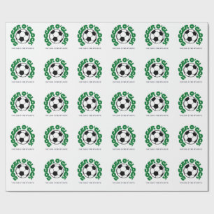 Papel De Presente Futebol O'Clock – Focado Até Acabar Futebol