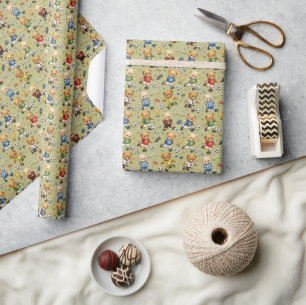 Papel De Presente Futuro Time Star Equipe Teddy