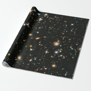 Papel De Presente Galáxias do Campo Ultra Profundo do Hubble da NASA