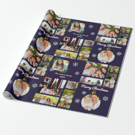 Papel De Presente Galeria de Fotos de Família Natal Personalizado Az