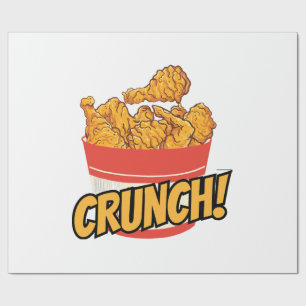 Papel De Presente Galinha frita