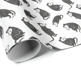 Papel De Presente Gambás