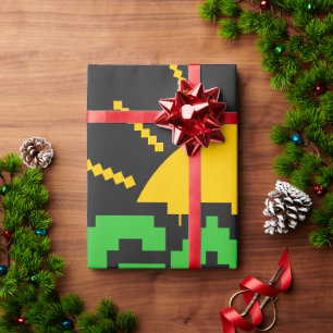 Papel De Presente Game Over: Reviva Velhos Jogos, Suba de Nível seu