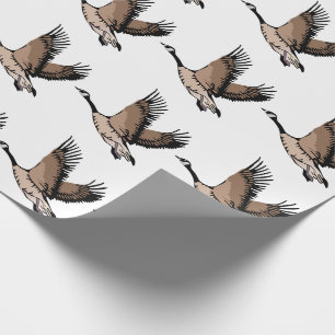 Papel De Presente Ganso de Canadá