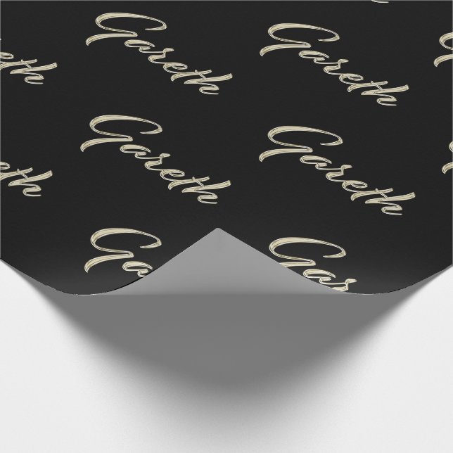 Papel De Presente Gareth Vorname Name edles Geschenkpapier Papier (Ponta)