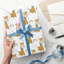 Papel De Presente Garota Bonita vestindo uma gravata no pescoço