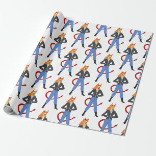Papel De Presente garota diabo