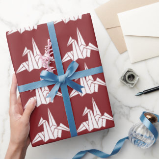 Papel De Presente Garrafa de água de aço inoxidável Paper Crane