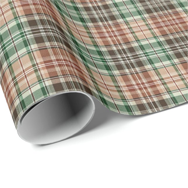Papel De Presente Gatinho Claus Peek-a-Boo (Ponta do rolo)