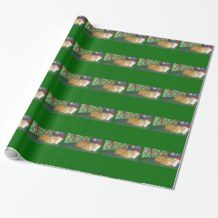 Papel De Presente Gatinho para o Natal