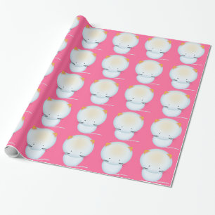Papel de Presente Gatinhos Brancos