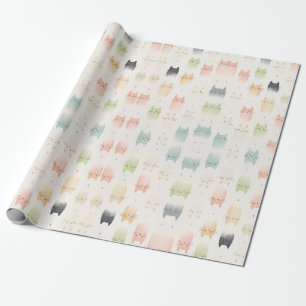 PAPEL DE PRESENTE GATO