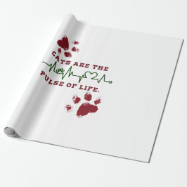 Papel De Presente Gato