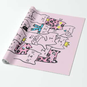 Papel De Presente Gato De Gato De Gato De Gato De Gato De Gato De Ga