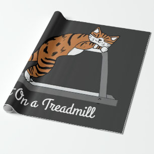 Papel De Presente Gato numa passadeira