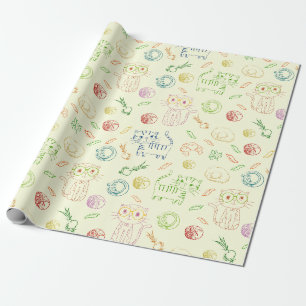 Papel De Presente Gatos