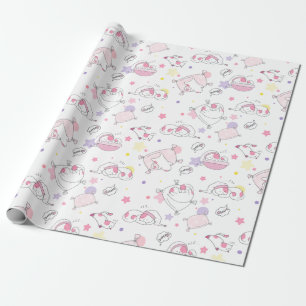 Papel De Presente Gatos Cons
