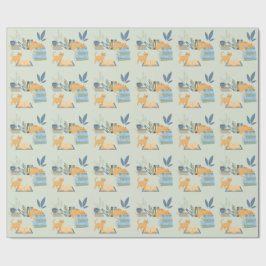 Papel De Presente Gatos da Biblioteca