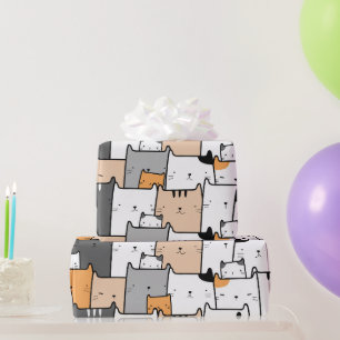 Papel De Presente Gatos De Gatinho, Gatinhos, De Cama, De Cama, De C
