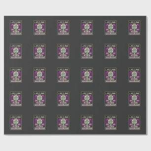 Papel De Presente Gatos E Filmes De Terror Design De Halloween