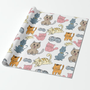 Papel De Presente Gatos e Gatinhos bonitos e Engraçados