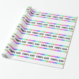 Papel De Presente Gay de 100%