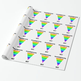 Papel De Presente Gay sem ambiguidade