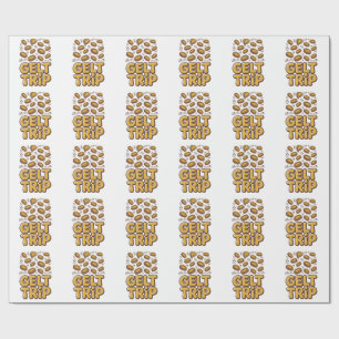Papel De Presente Gelt Trip Funny Hanukkah Judeu Cultura Hebraica