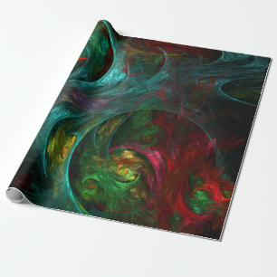 Papel De Presente Genesis Nova Abstrato Art