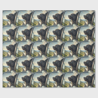 Papel De Presente Gentle Giant Newfoundland Viagem Rodoviária Panorâ