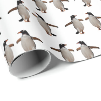 Papel De Presente Gentoo Frenzy Wrapping Paper (escolha a cor)