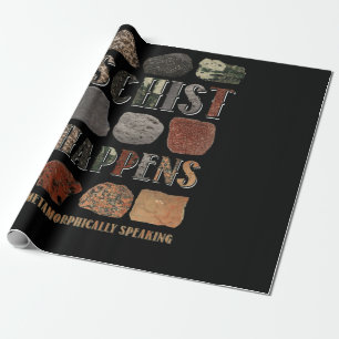 Papel De Presente Geologist Mineral Geode Rock Collector Geology